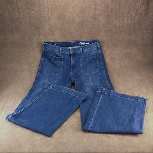 GAP High Rise Mariner Wide-Leg Jeans